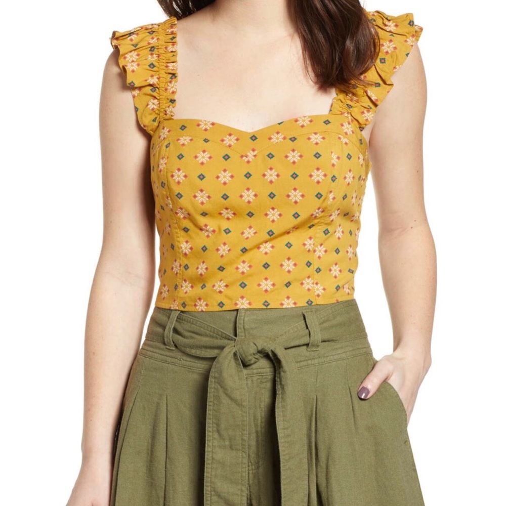 Folard Dot Crop Top